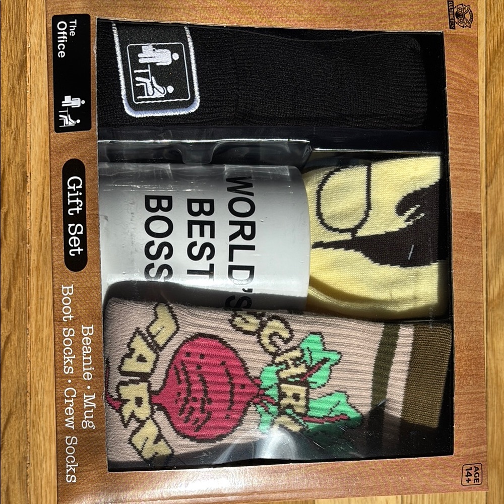 The Office Gift Set - Socks, Beanie, & Mug